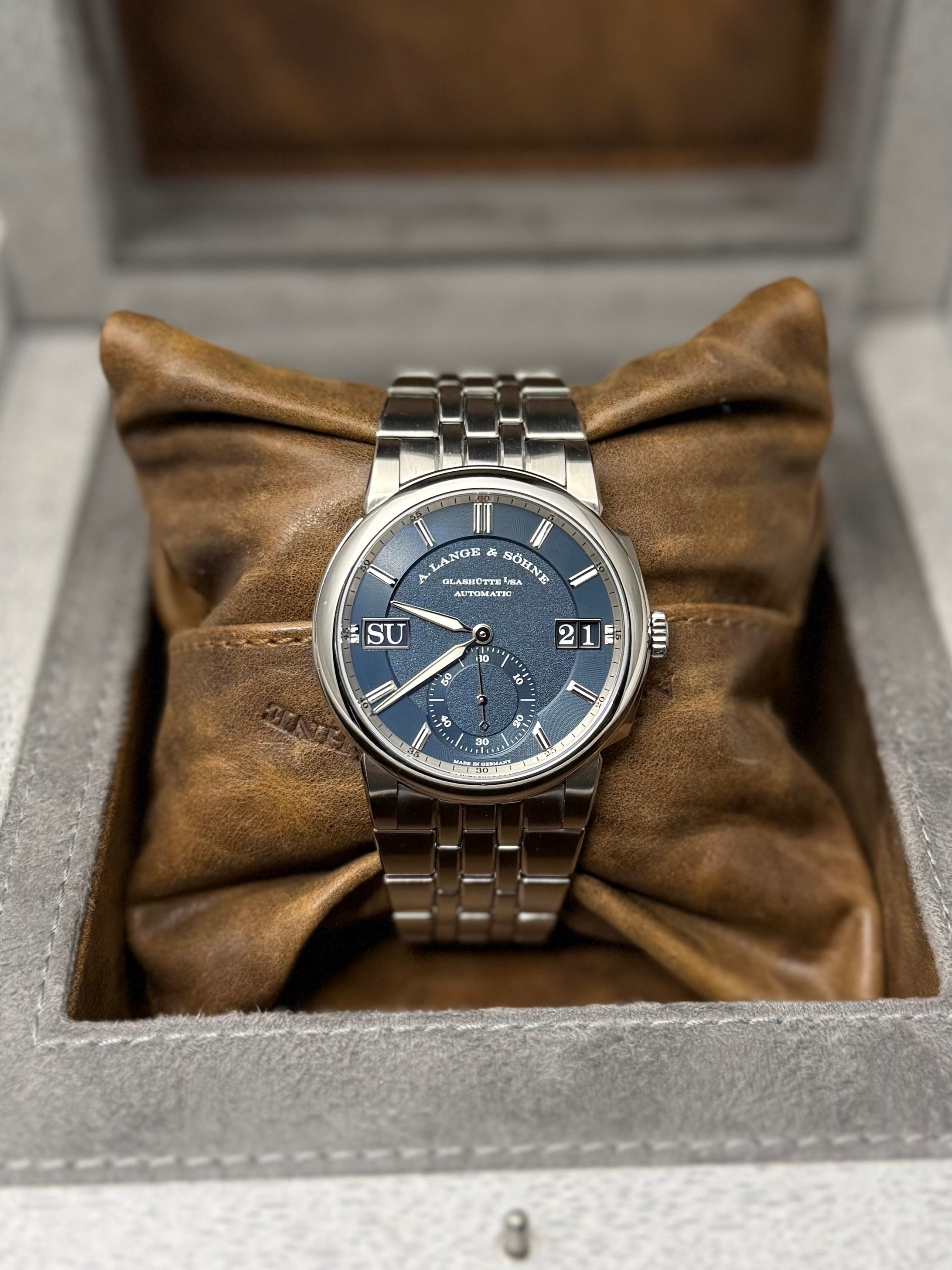 2020 A.LANGE & SÖHNE ODYSSEUS STIANLESS STEEL BLUE 363.179