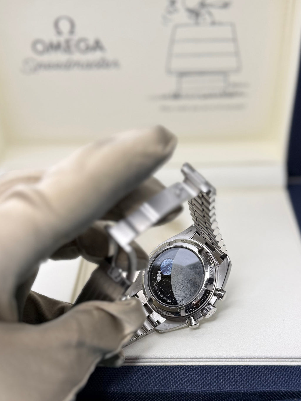 2024 OMEGA SPEEDMASTER SLVER SNOOPY AWARD 50TH ANNIVERSARY