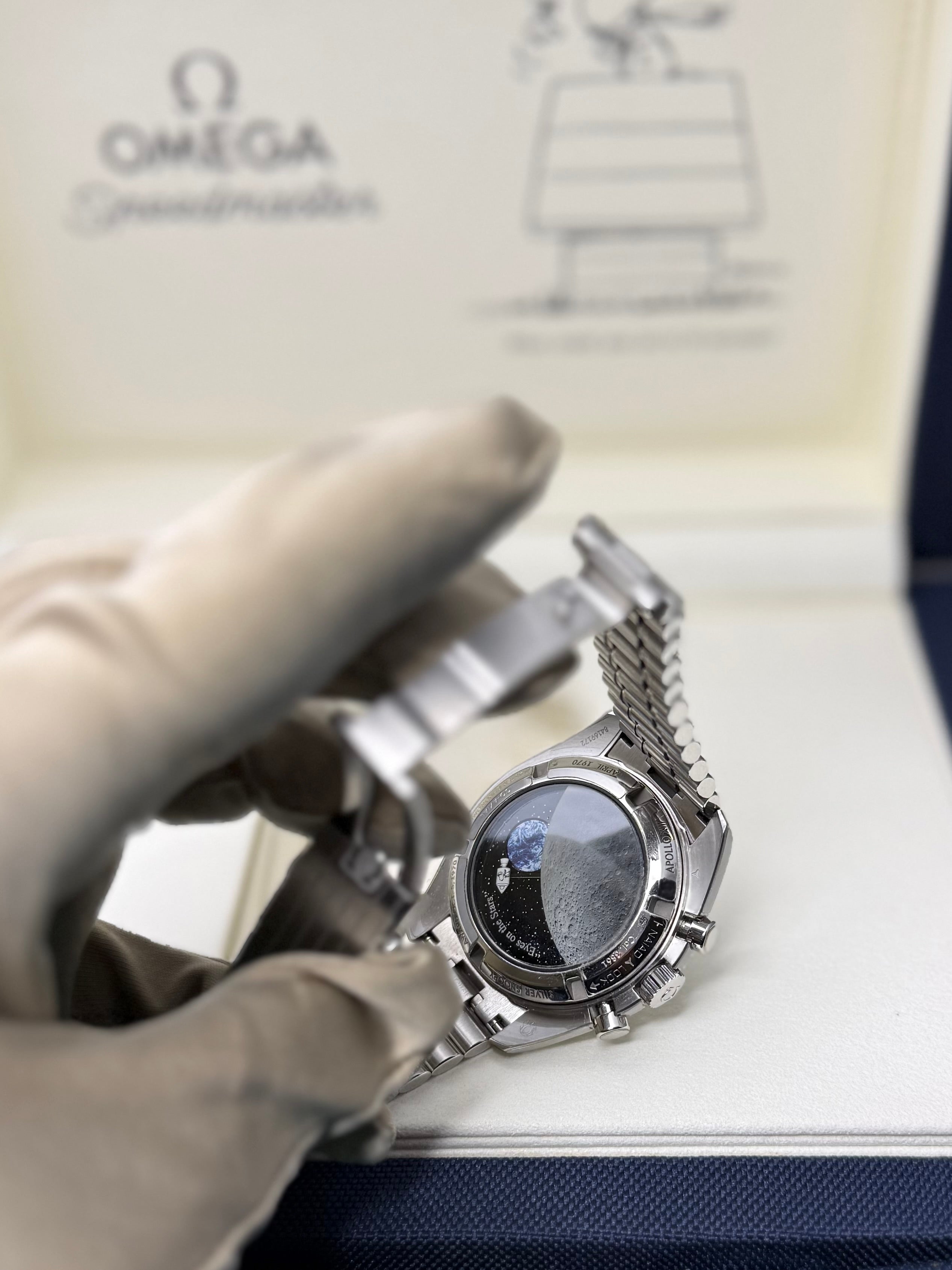 2024 OMEGA SPEEDMASTER SLVER SNOOPY AWARD 50TH ANNIVERSARY